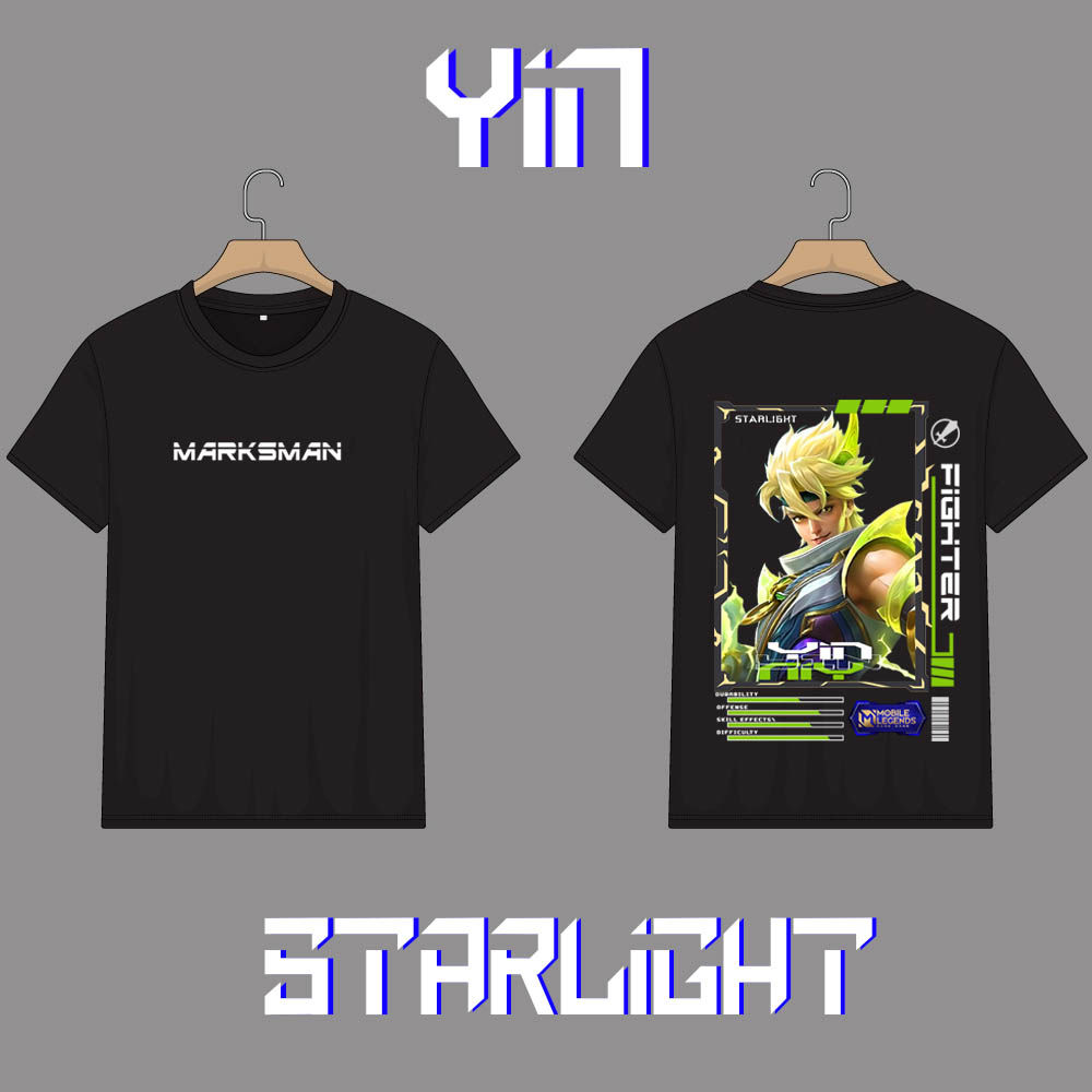 KAOS ANAK HERO MOBILE LEGEND YIN FIGHTER SKIN KEREN//KAOS ML//KAOS ANAK MOBILE LEGEND//KAOS ANAK DYR