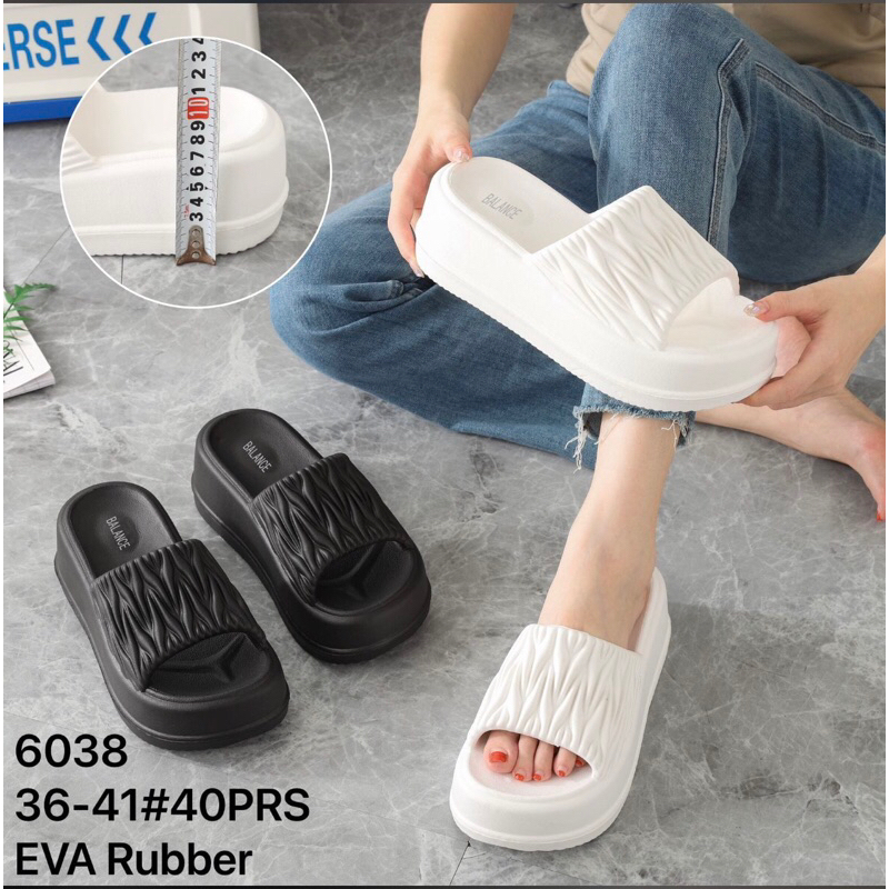 sandal wedges eva rubber