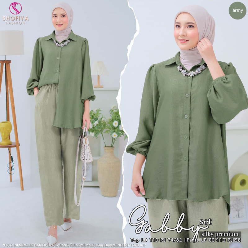 Gabby set ori shofiya / original shofiya