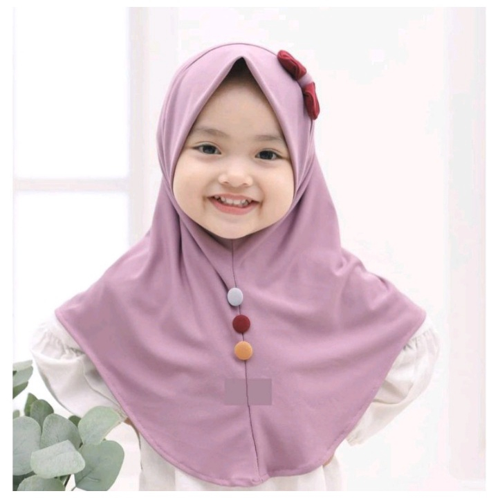 JILBAB BAYI ANAK BELLA PITA USIA 0-3 TH ALLSIZE  Bahan Spandek Baloon Premium