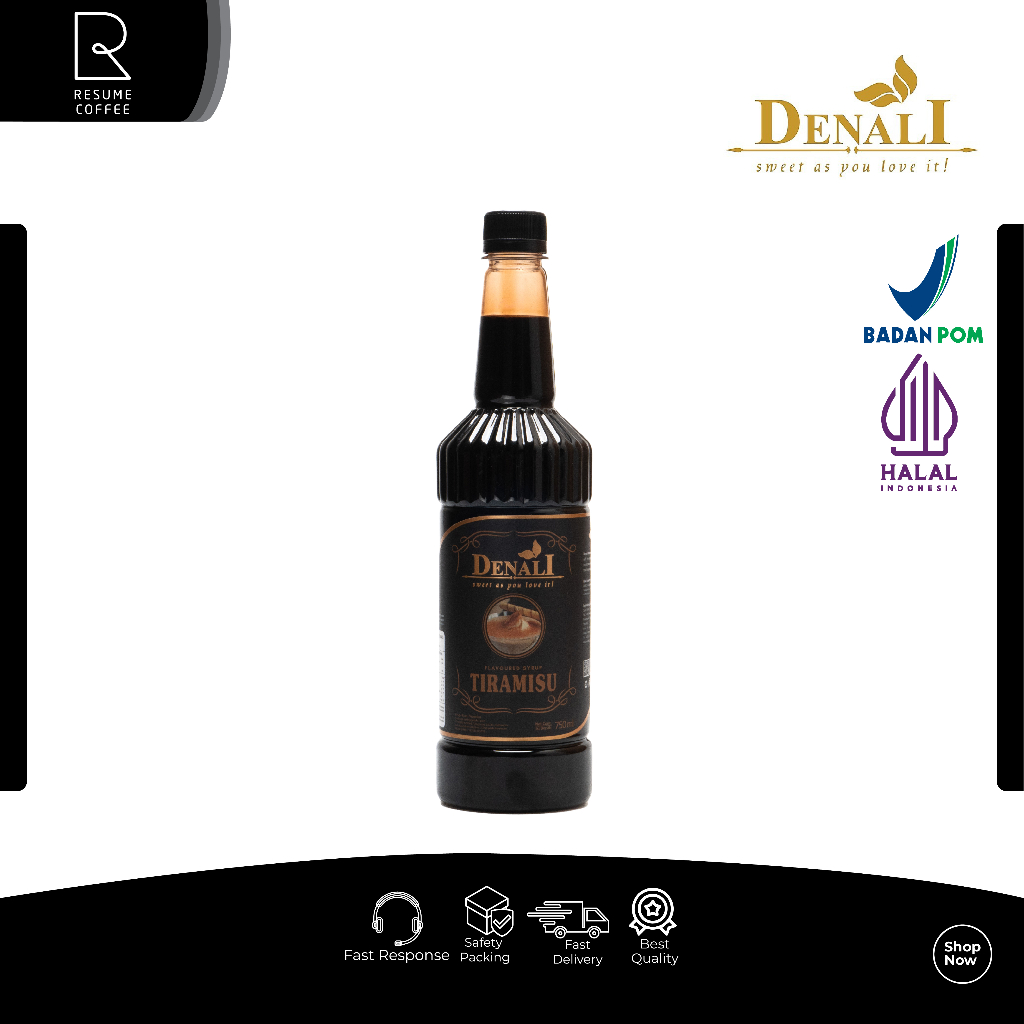 

Denali Sirup Tiramisu 750ml