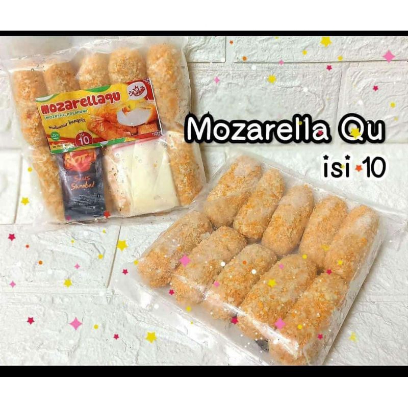 

Mozreng Mozarella Goreng isi 10 + saos