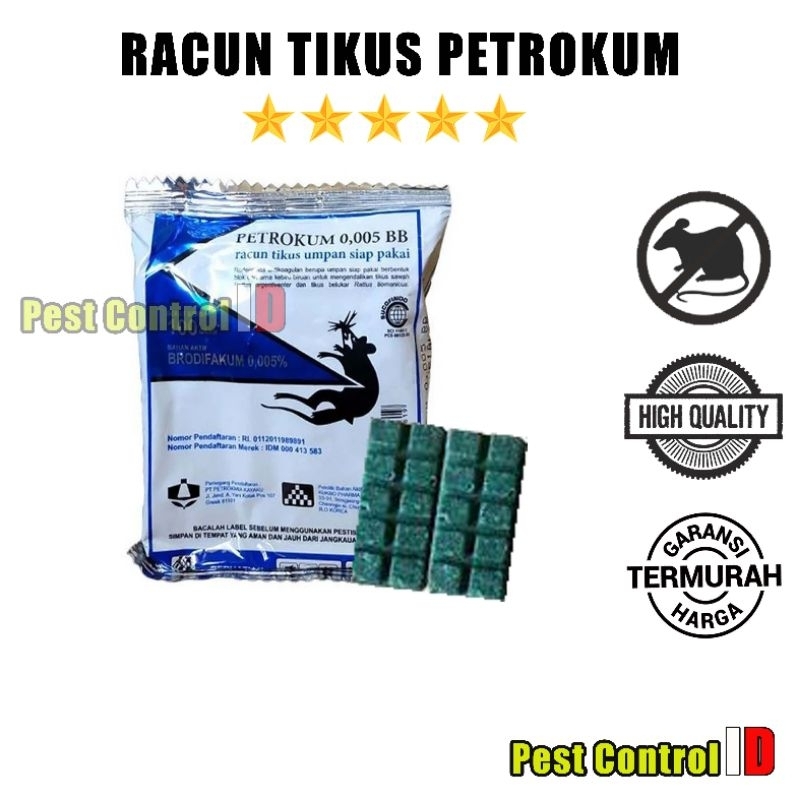 Racun tikus petrokum original/ Racun tikus ampu mati kering/ petrokum asli /petrokum obat tikus / pe
