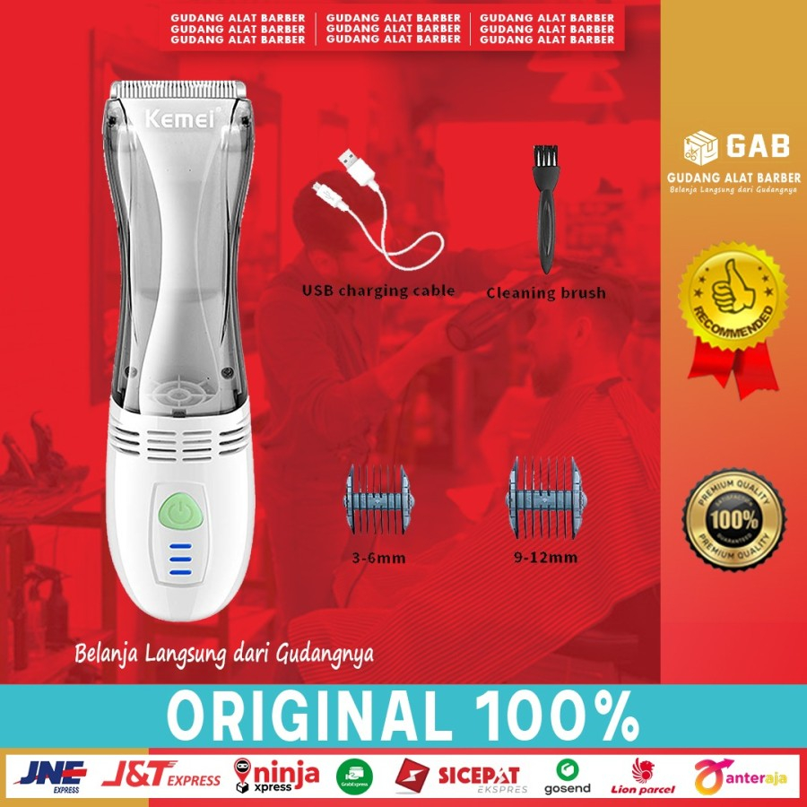 Baby Clipper Vacum Kemei KM 79 Alat Cukur Bayi Elektrik 6500 Rpm-Garansi resmi