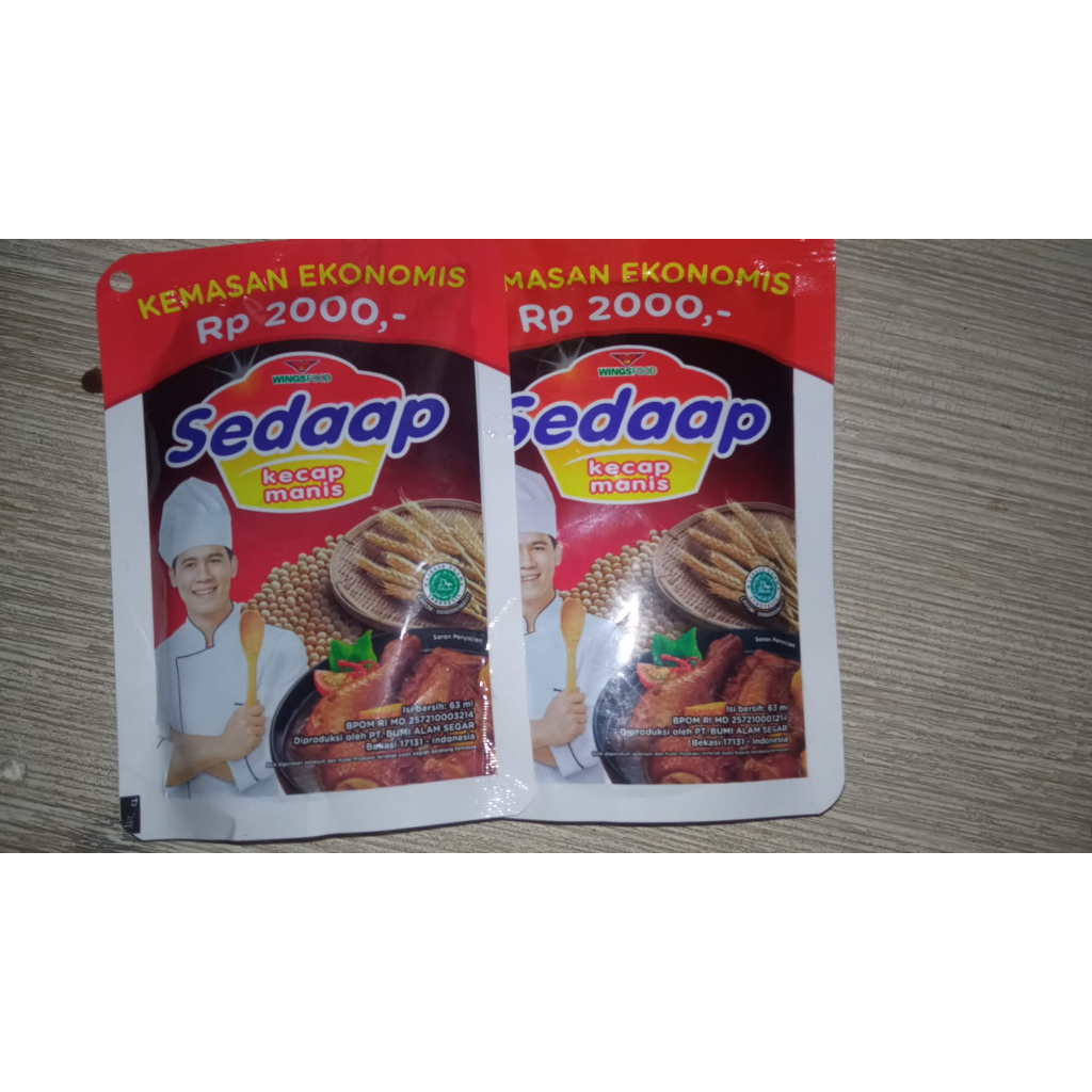 

Kecap Manis Sedaap Kemasan Ekonomis 63ml