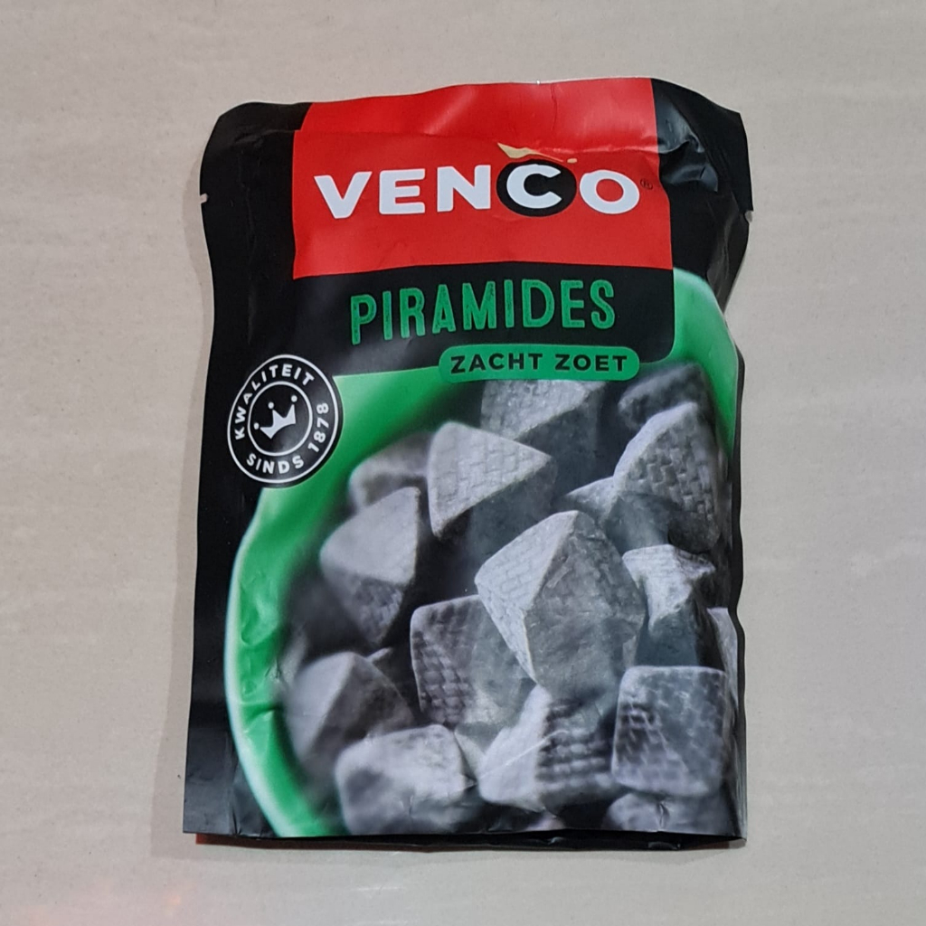 

Permen Venco Piramides Zacht Zoet Licorice 225 Gram