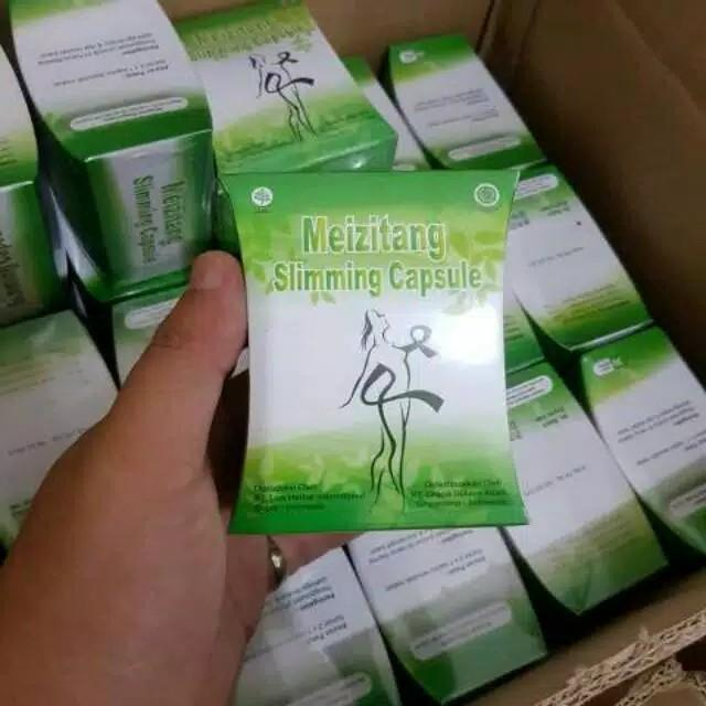 Kapsul Pelangsing Tubuh / Meizitang / Pelangsing Alami / Aman