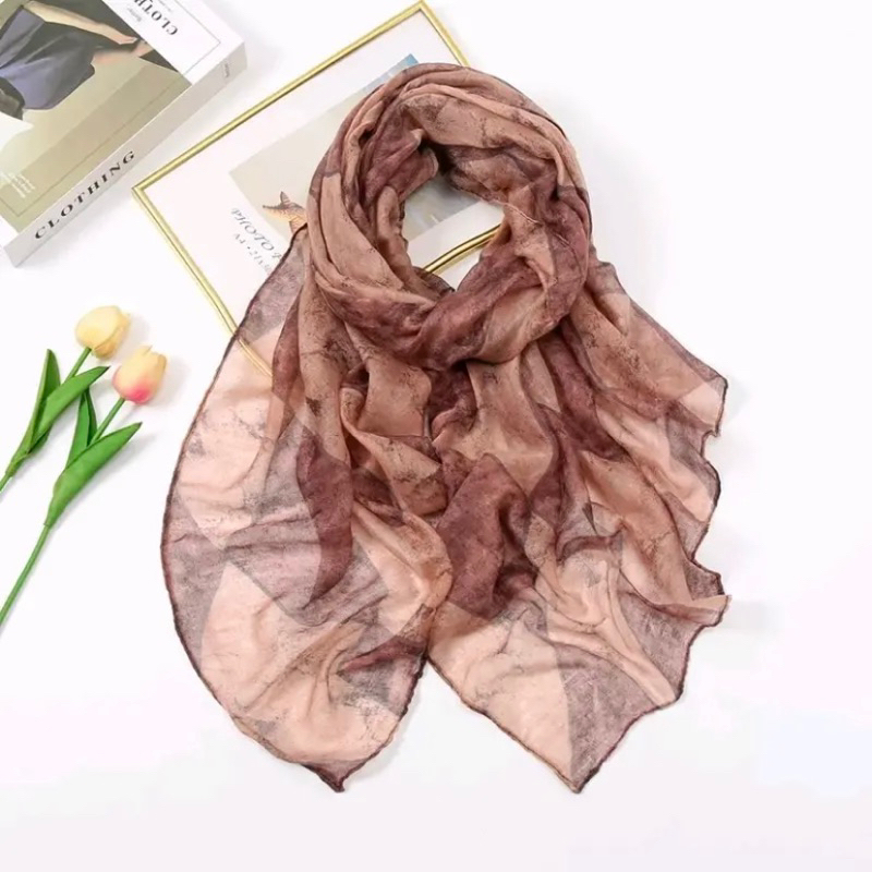 Pashmina Motif Tie Dye Import | Pashmina Turkey