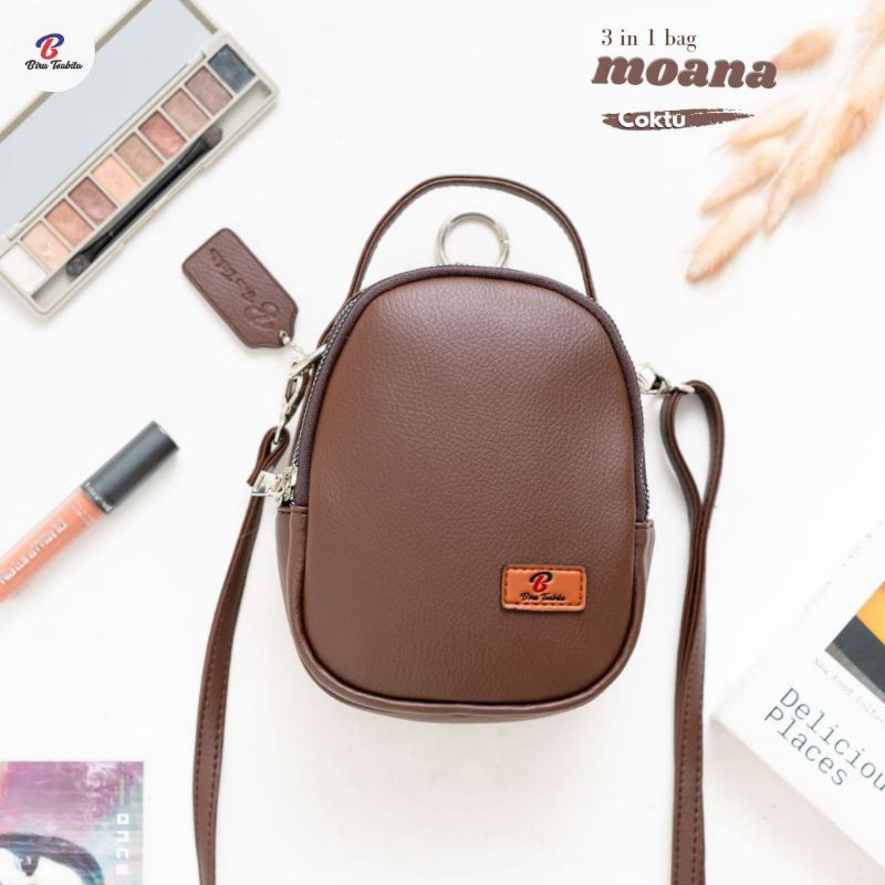 Tas Ransel + Selempang | MOANA Bag by Biru Tsabita