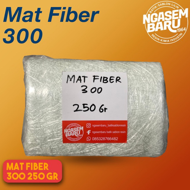 Mat Fiber Glass 300 Eceran-Serat Fiber Aquaproof-Fiber mat kain mat-Fiber glass mat