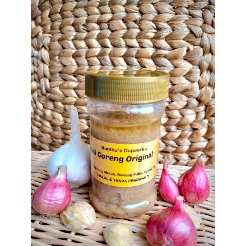 

Bumbu Nasi Goreng Original 110gram Khas Bumbu'e Dapoerku