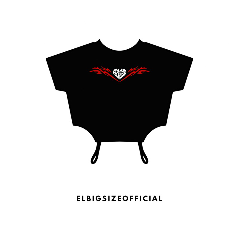 Elbigsize Wings Crop Top