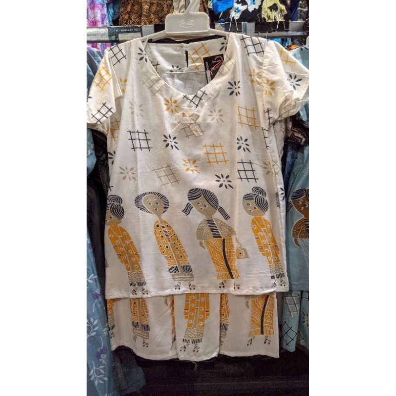 setelan batik anak motif bu tejo