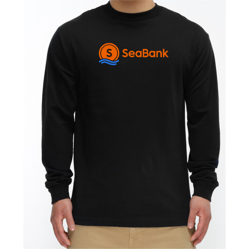 T-SHIRT KAOS LENGAN PANJANG SEABANK