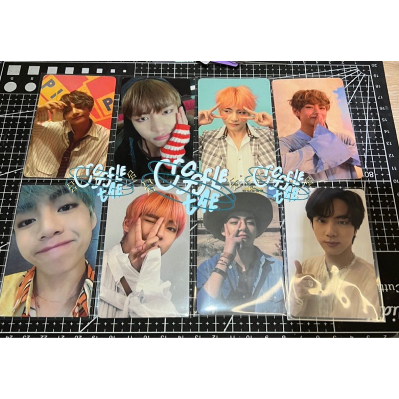 pc photocard taehyung her ynwa answer ld lights fakelove