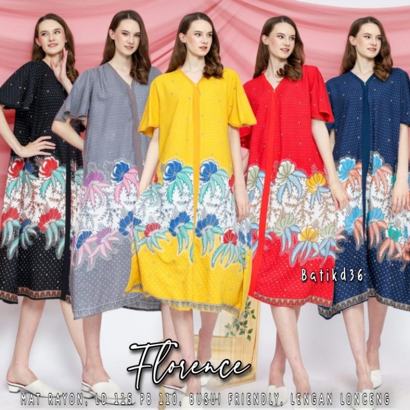 Daster wanita harian solo jogja Baju tidur ld 115 payung busui friendly rayon murah kekinian adem ba