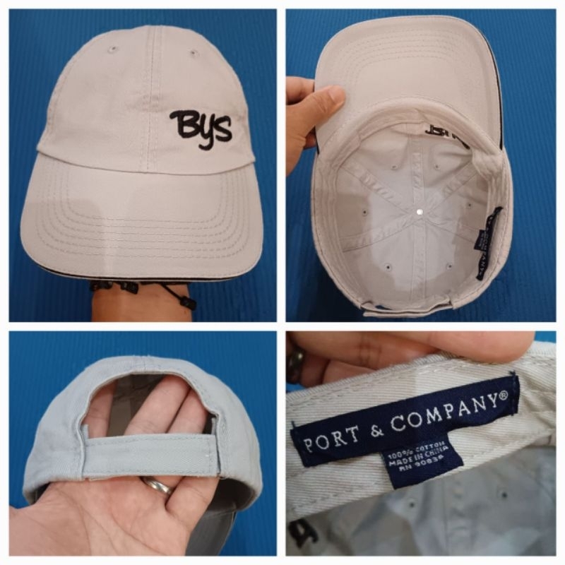 Topi port & company setelan