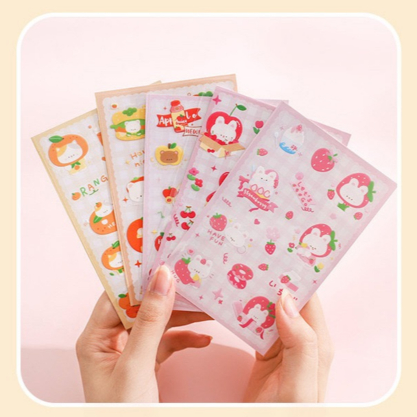 

FRUIT ANIMAL SERIES DECO STICKER