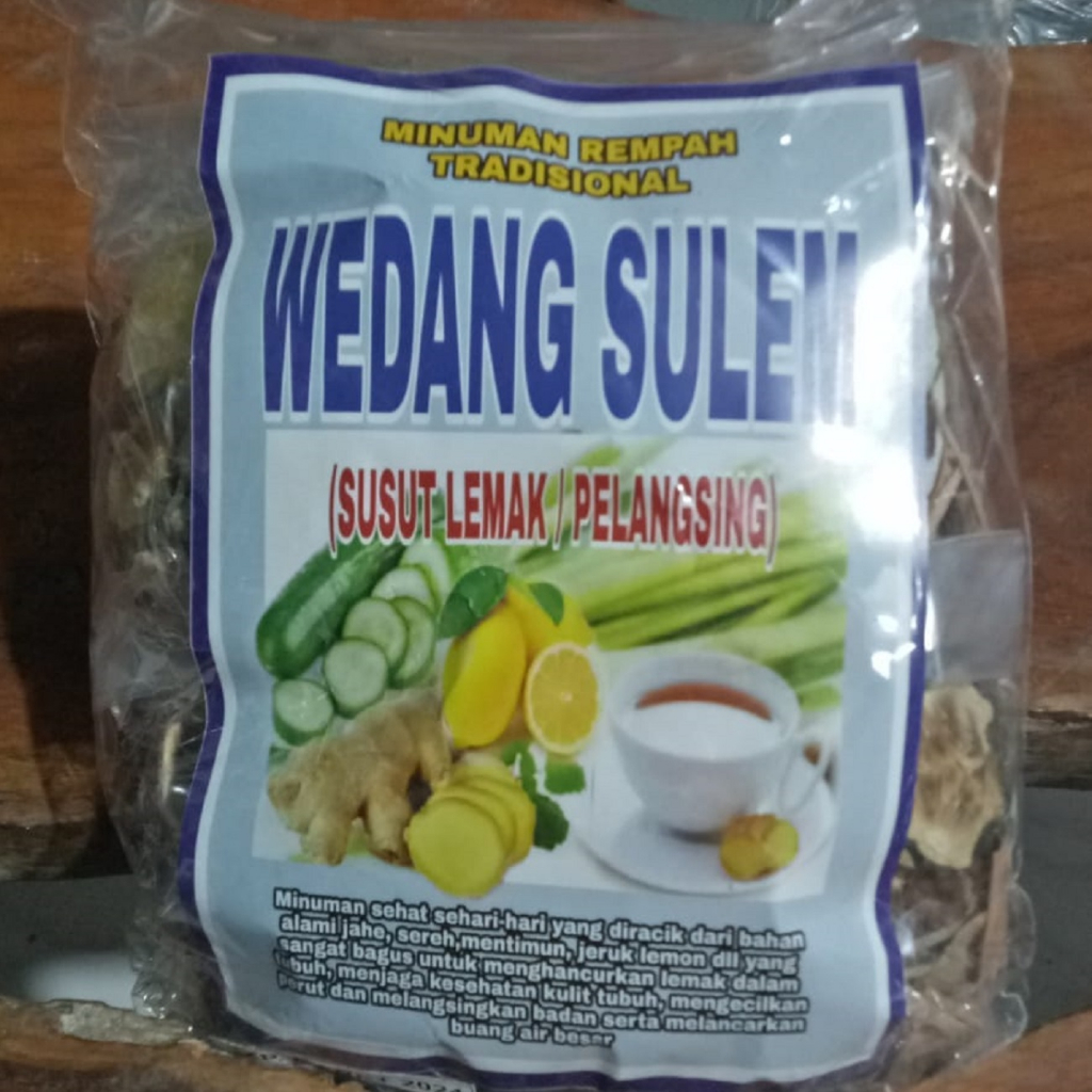 

Wedang Rempah Susut Lemak Minuman Jamu Herbal Tradisional + Gula Batu