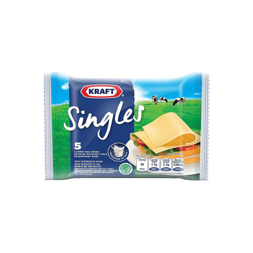 

Kraft keju singles isi 5 slice