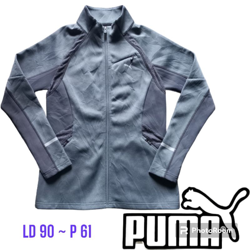 PUMA BLACK YAK JAKET TRACKTOP BRANDED not ellesse