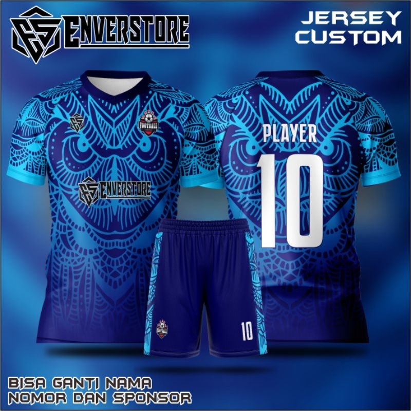 JERSEY BOLA CUSTOM (FREE DESIGN & BISA SATUAN)