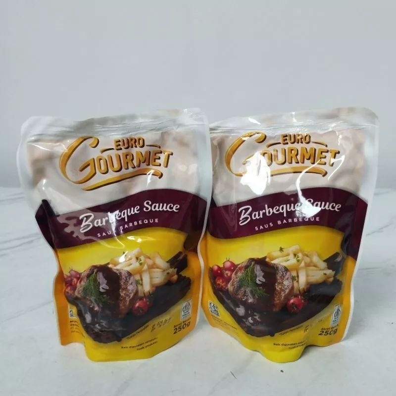 

Saus BBQ Barbeque Euro Gourmate 250gr