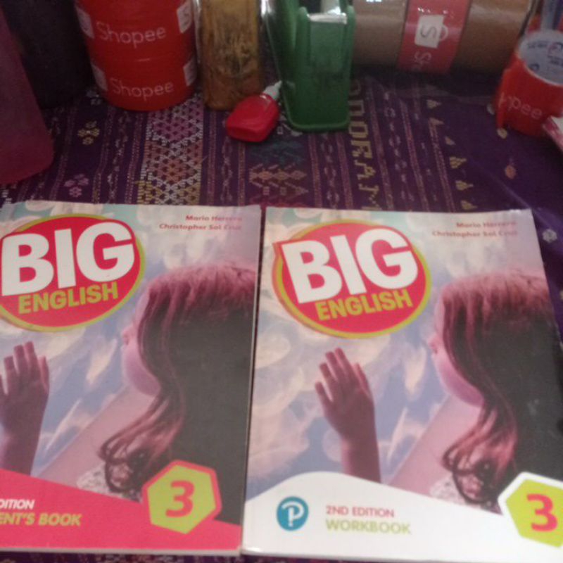 Buku Big English 3 student book and workbook