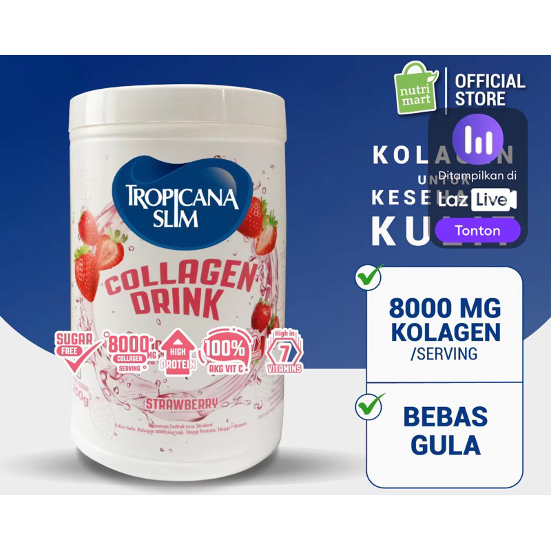 Tropicana slim collagen drink