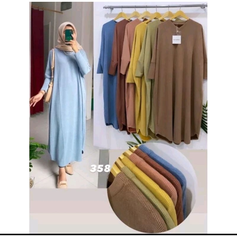 kuyifei long tunik new green