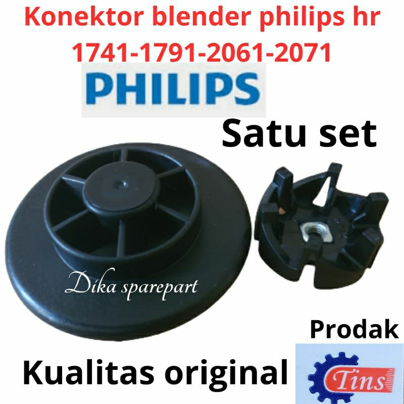 SATU SET GIGI BLENDER PHILIPS HR 2061 -2071