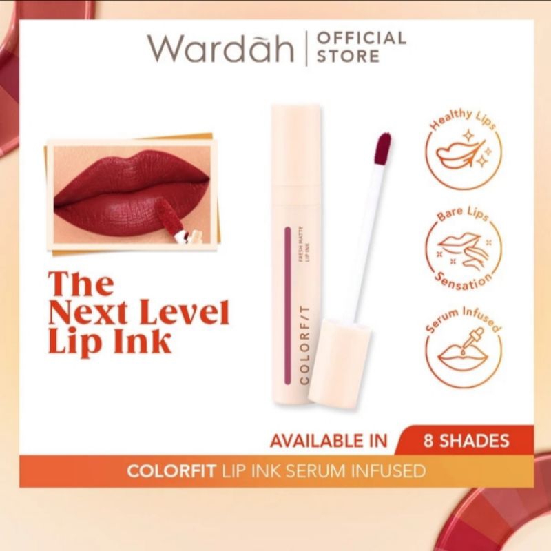 Wardah Colorfit Lip Ink Serum Infused