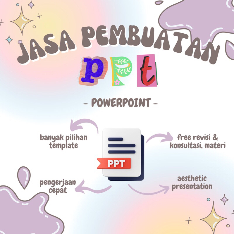JASA MEMBUAT PPT | PowerPoint | Proses Cepat