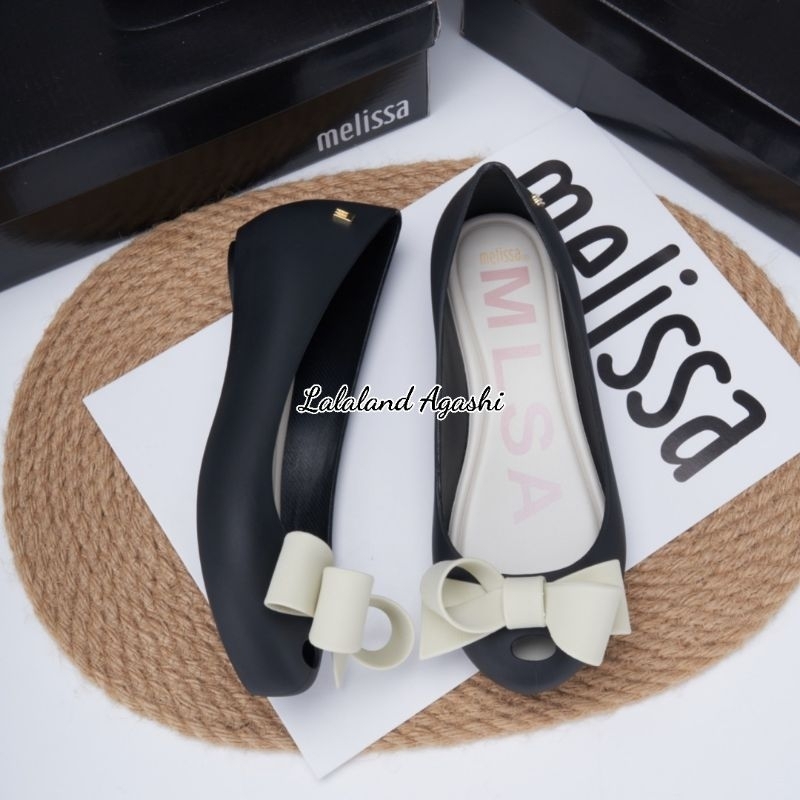 Sepatu melissa ultragirl bow/sepatu jelly wanita/sepatu melissa