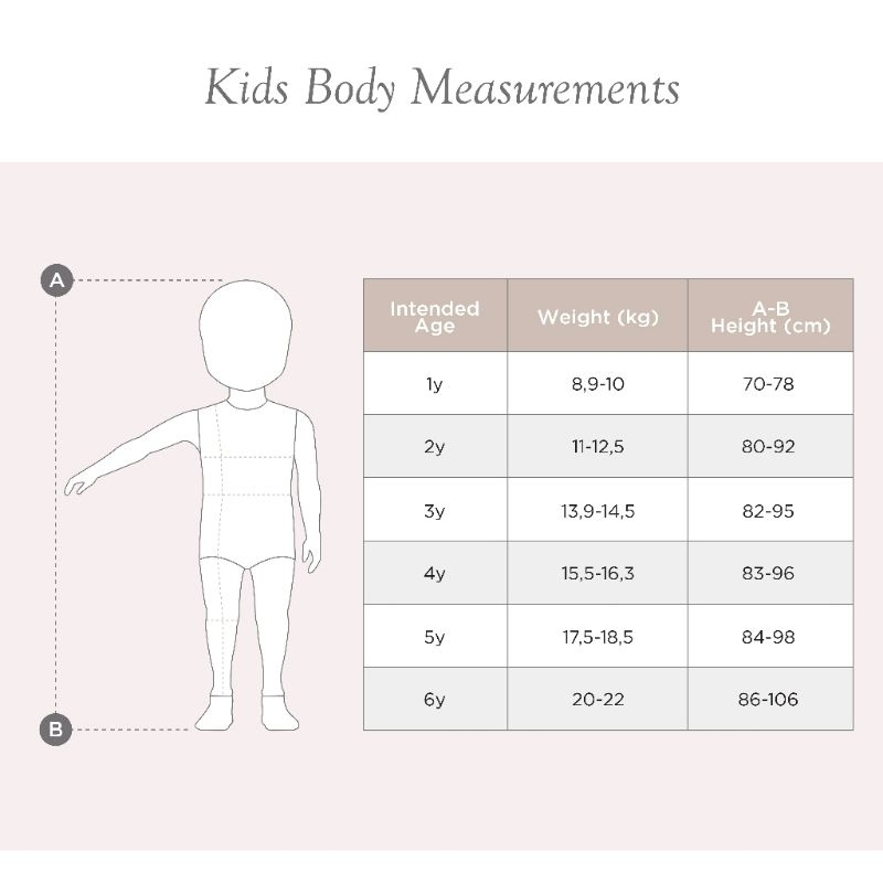 Little Palmerhaus - Little Wear Shoulder Button Long Set || Piyama Anak