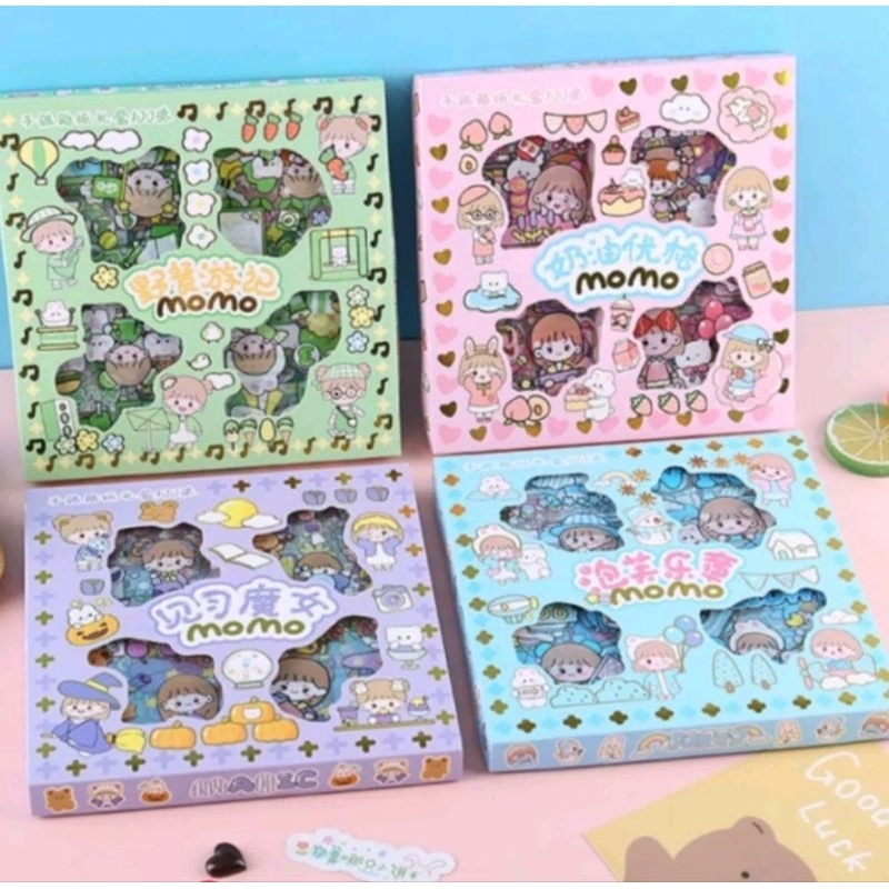 

STIKER MOMO 100 LEMBAR STICKER WATERPROOF ANTI AIR STIKER VIRAL