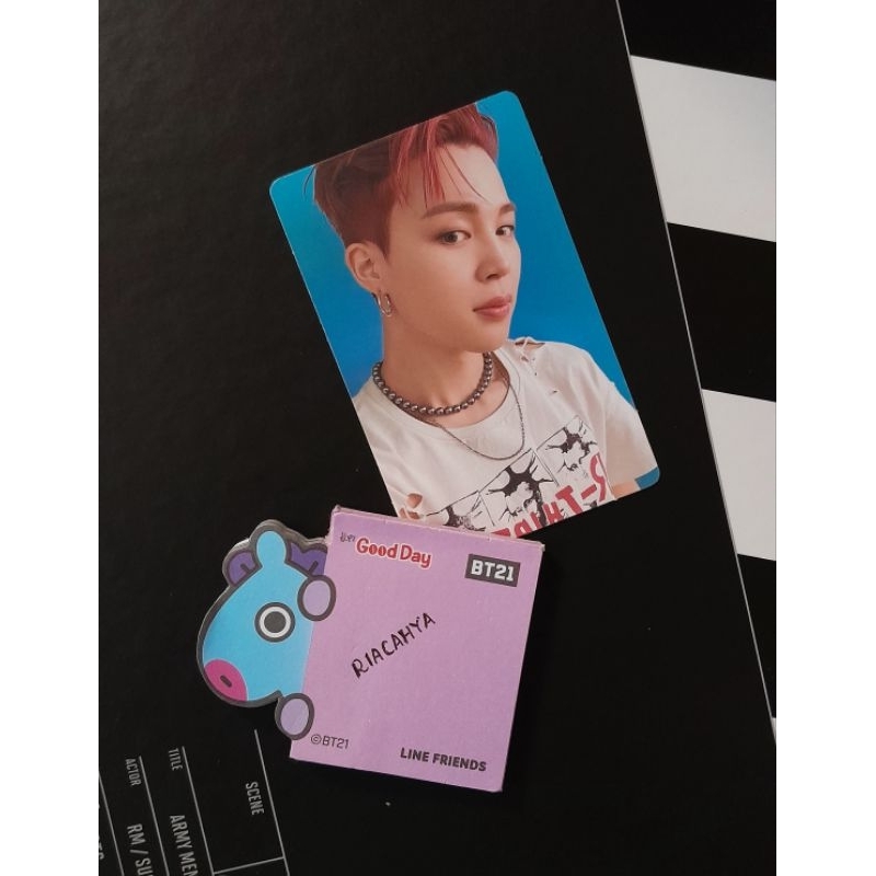 official jimin photocard BUTTER