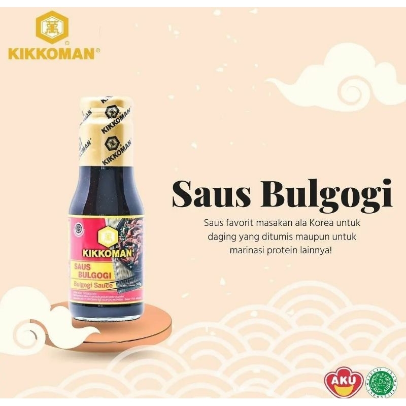 

kikkoman sauce bulgogi / kikoman saus saos / grill bakar