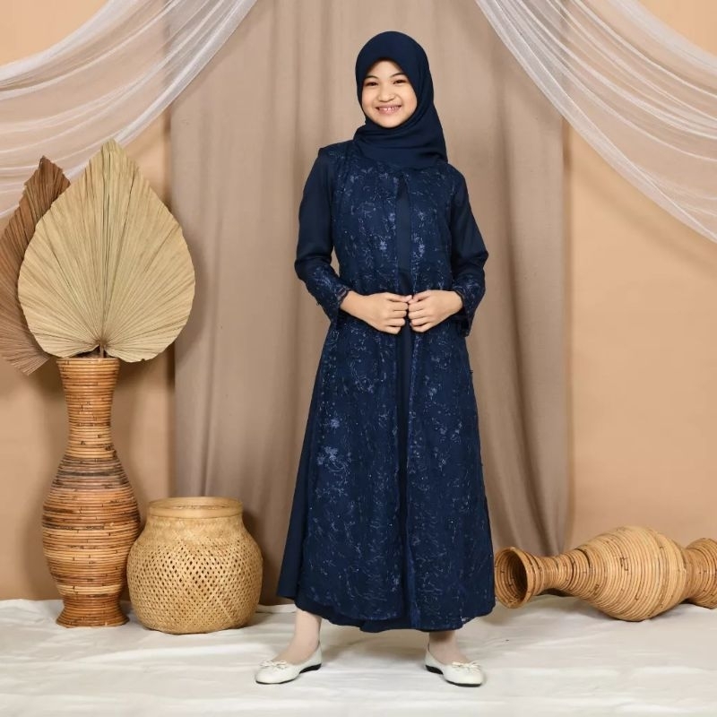 Gamis anak burkat/gamis burkat simpel/gamis anak