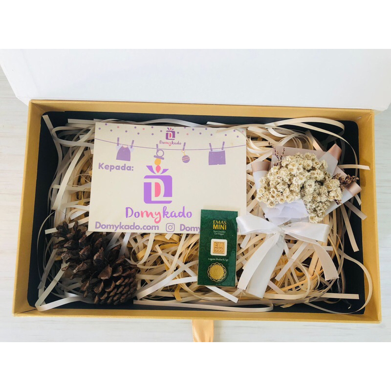 HAMPERS LM PLUS EMAS MINI 0,2 GRAM - 1 GRAM LOGAM MULIA, EMAS MULIA TERBARU