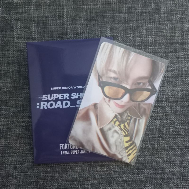 [BOOKED] Photocard Super Junior Yesung Fortune Card SS9
