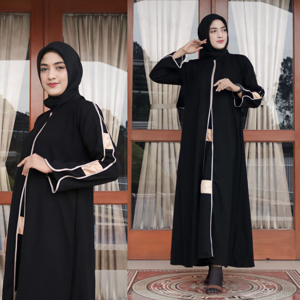 abaya turkey Gamis Hitam