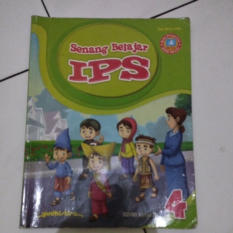Buku Cetak IPS Kelas 4 SD/MI