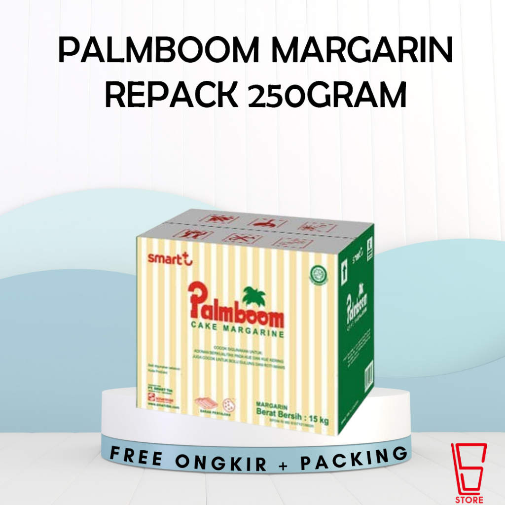 

MARGARIN PALMBOOM 250 GRAM / MARGARIN PALMBOOM / PALMBOOM