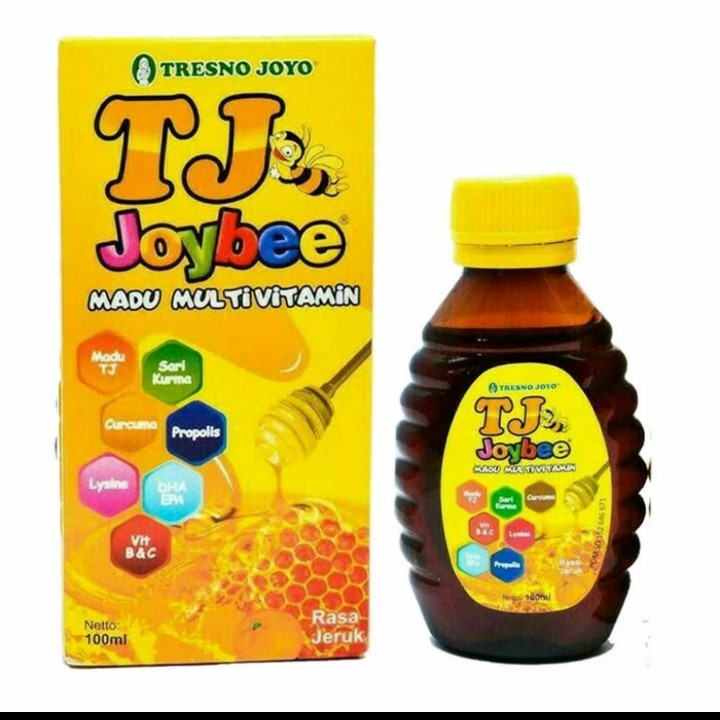 

Madu TJ Tresnojoyo Joybee Jeruk 100ml - Madu Multivitamin Untuk Anak