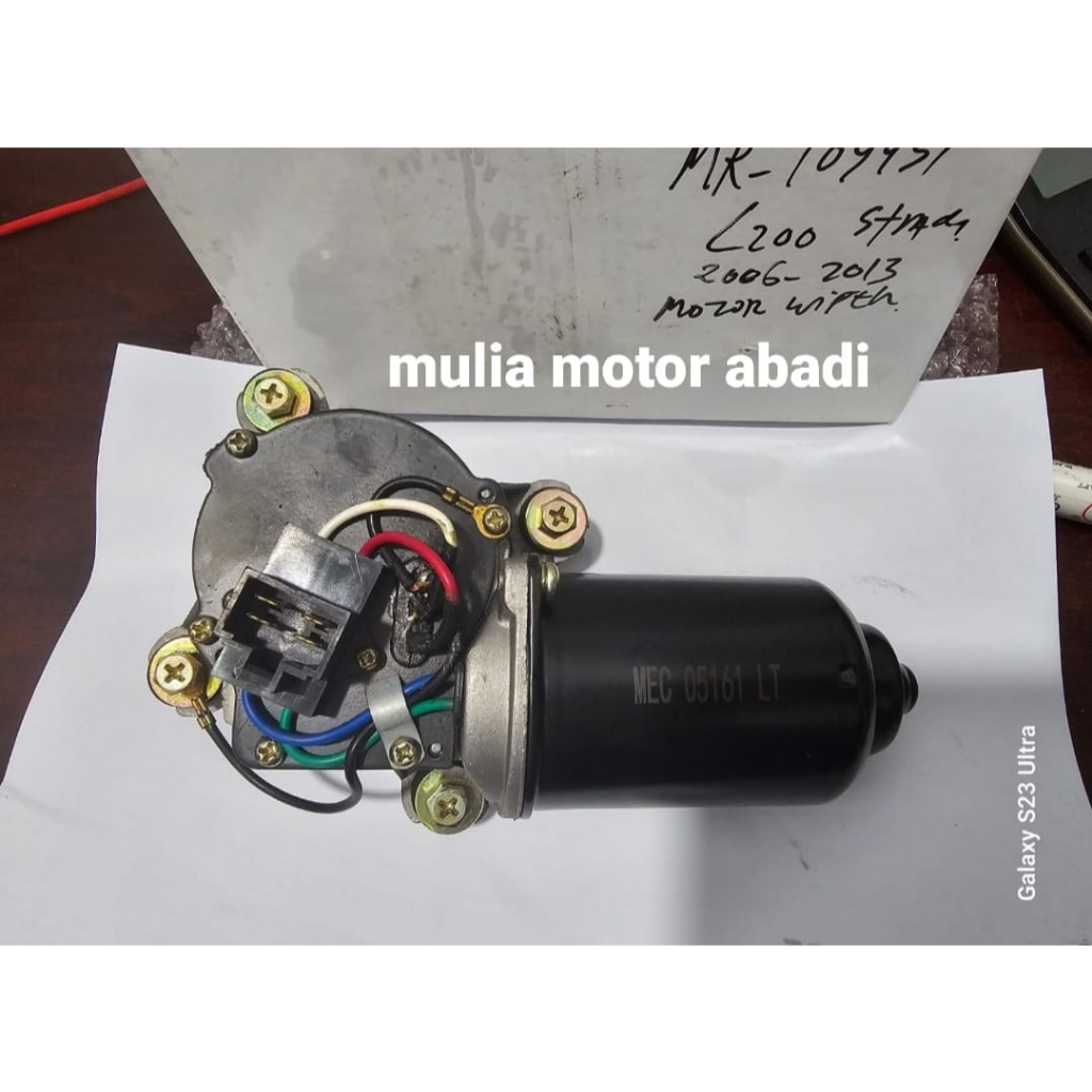 motor wiper L200 strada 2006-2013 asli