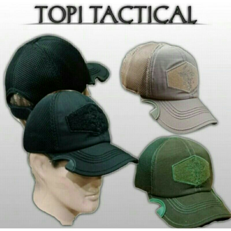 topi tactikal velcro coak/topi tactikal premium/topi tactikal coak polos