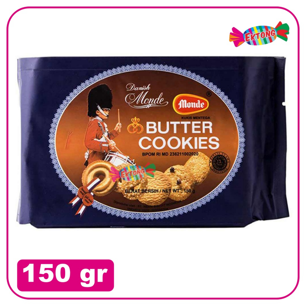 

MONDE BUTTER COOKIES 150GR