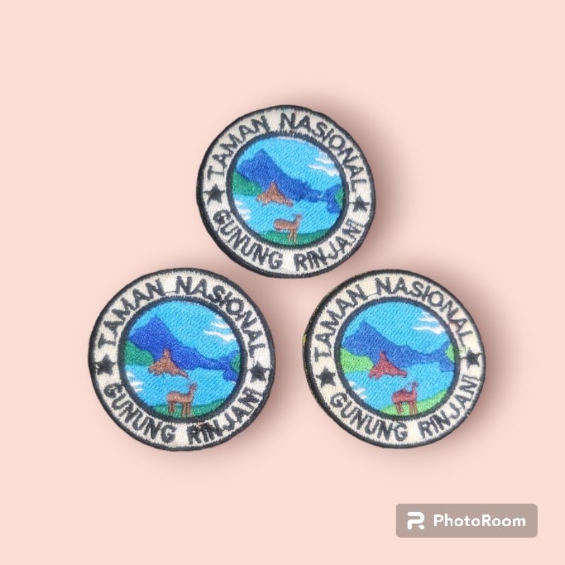 Emblem Taman Nasional Gunung Rinjani