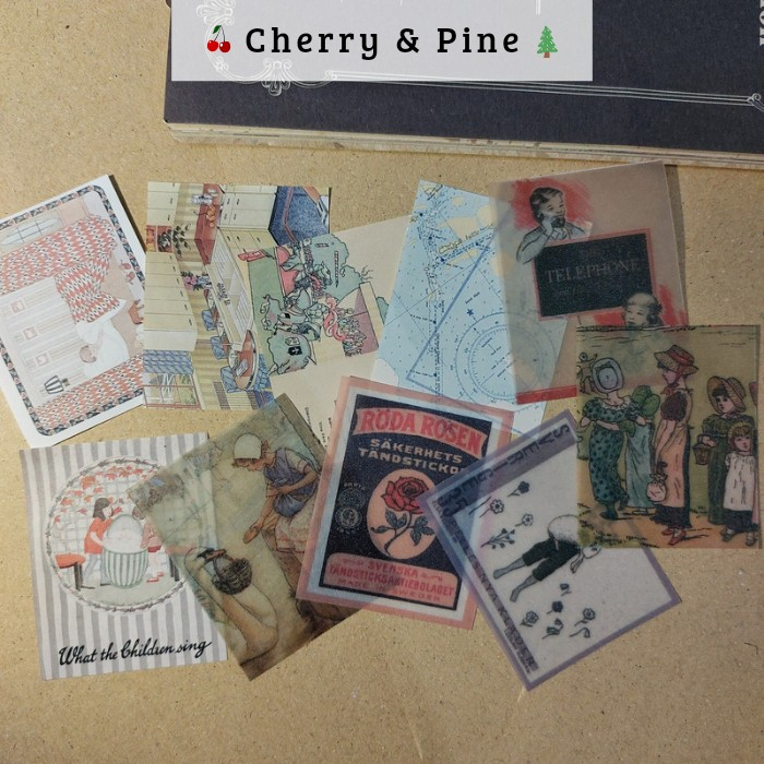 

10 Lembar Kertas Vintage untuk Hias Jurnal K3